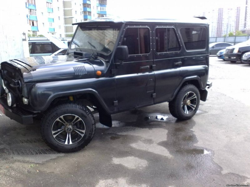 УАЗ Хантер на штамповках