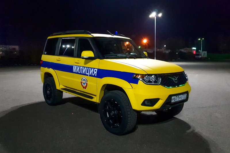 УАЗ Патриот милиция