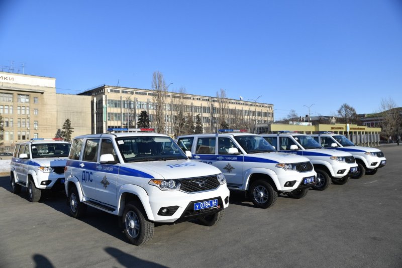 Полицейский УАЗ Патриот ДПС