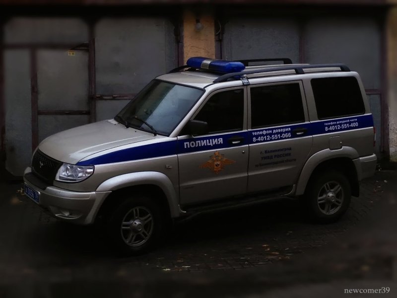 УАЗ Патриот 2007 милиция