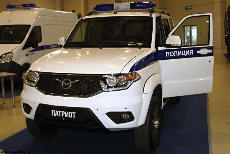 УАЗ Патриот полиция 0455