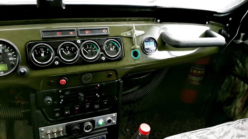 Приборная панель УАЗ 469