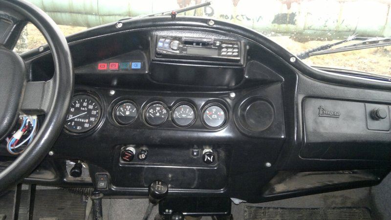 Панель Виктория на УАЗ 469