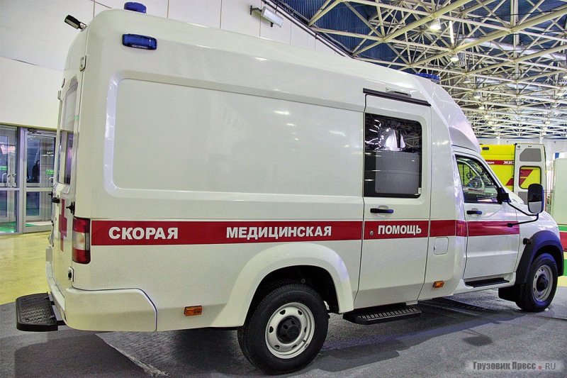 Карета скорой помощи внутри