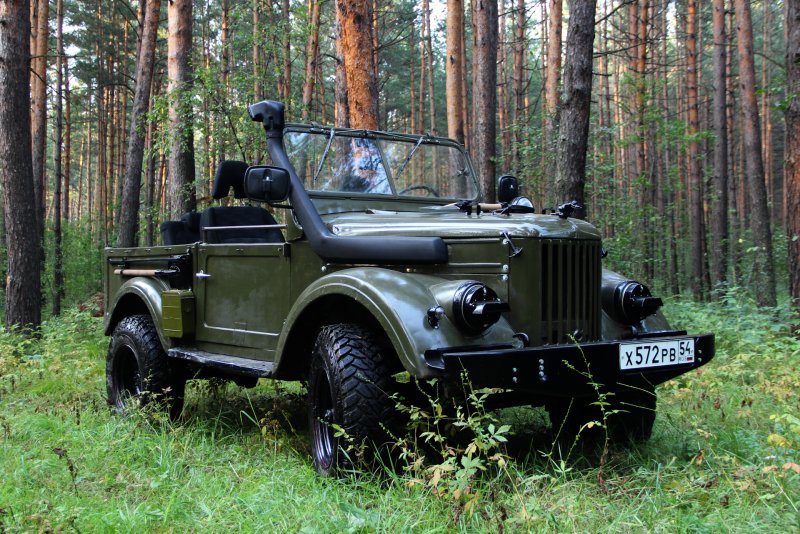 ГАЗ 69 серый