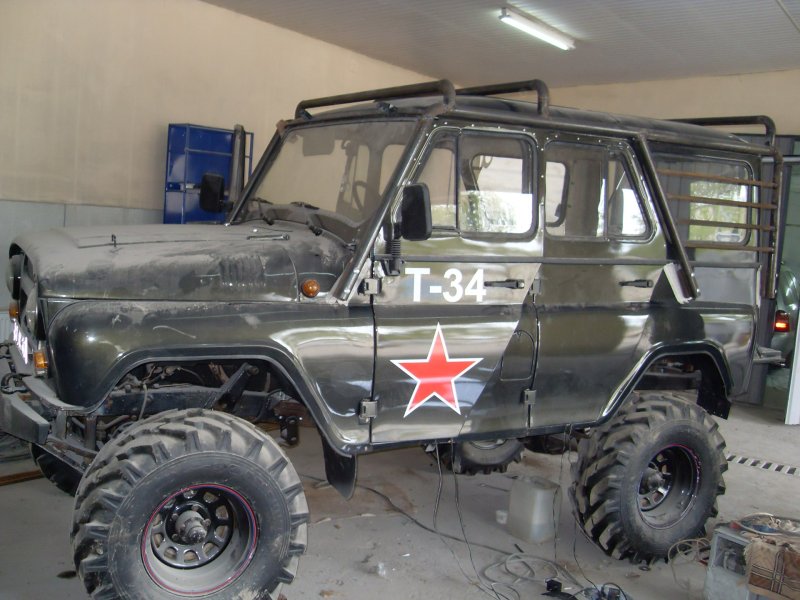УАЗ 469 Хантер военный