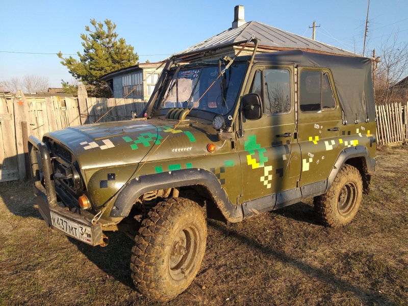 Тюнингованный УАЗ 3151