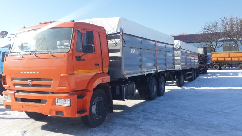 КАМАЗ 6520 зерновоз