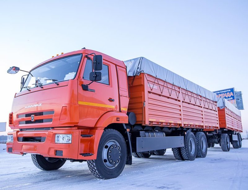 КАМАЗ 65115 зерновоз