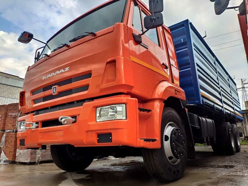 Зерновоз КАМАЗ 65115 самосвал