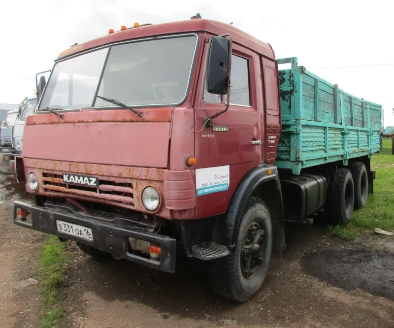 КАМАЗ 53202 С прицепом