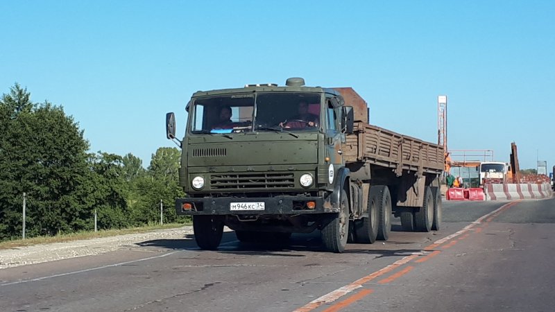 КАМАЗ 54112м с кабиной РИАТ внутри