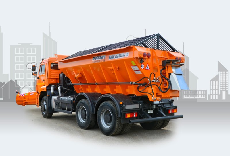 КАМАЗ 6520 пескоразбрасыватель