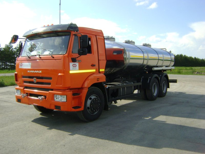 Молоковоз на шасси КАМАЗ 65115