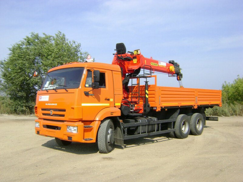 КАМАЗ 65115 С КМУ
