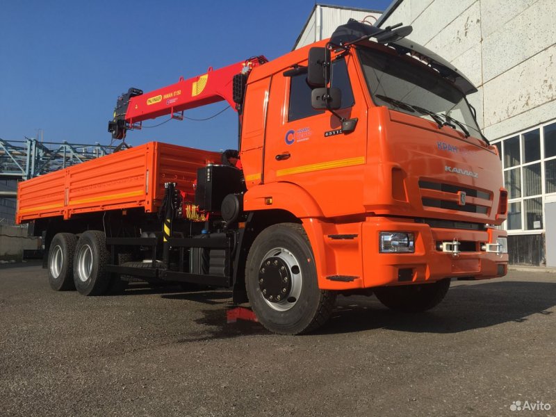 КАМАЗ 65115 С КМУ ИТ 150