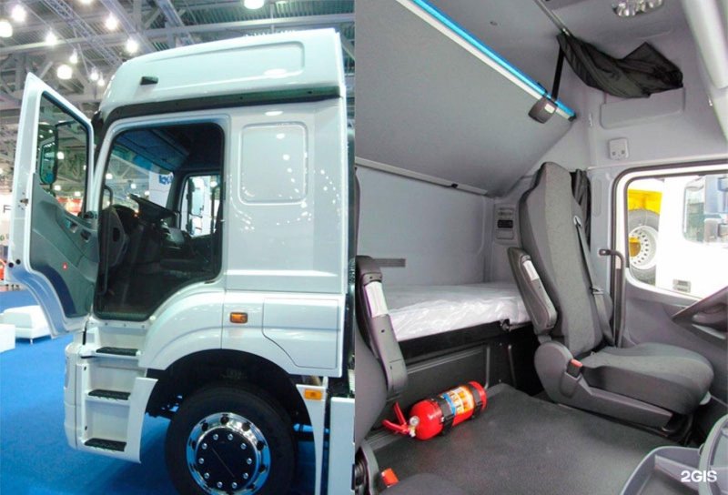 КАМАЗ 65115 салон кабины