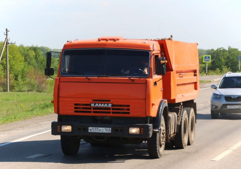 КАМАЗ 65115 С песком