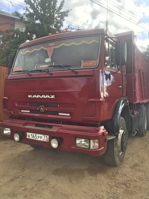 КАМАЗ 65115 самосвал евро 1