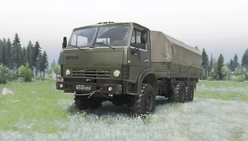 Spin Tires КАМАЗ 43101