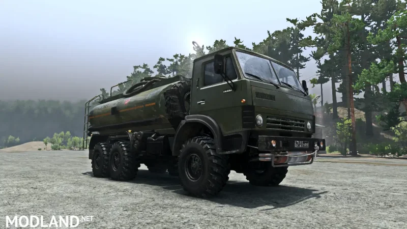 КАМАЗ 43101 бензовоз