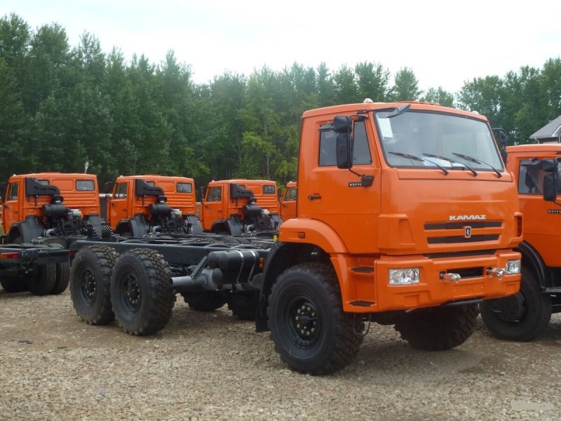 Шасси автомобиля КАМАЗ 43118