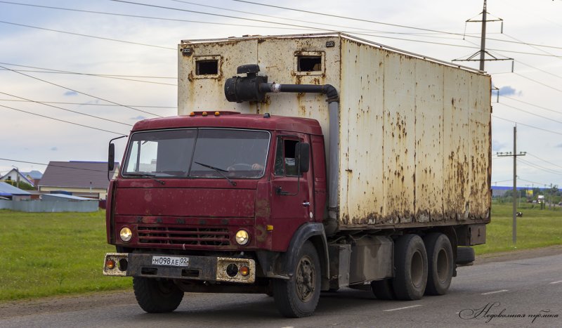 КАМАЗ 5410 тягач старый
