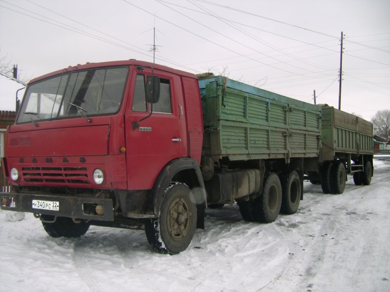 КАМАЗ 5320 бортовой самосвал