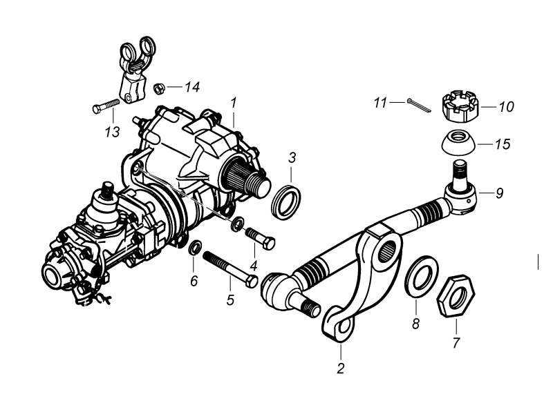 Редуктор рулевой схема камаз
