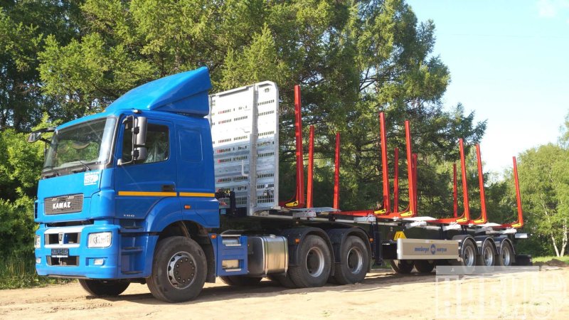 КАМАЗ 5410 С полуприцепом
