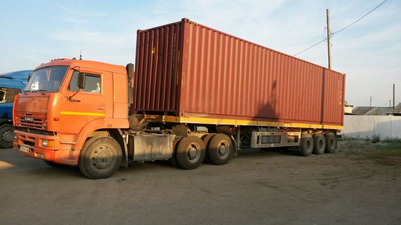КАМАЗ 5320 седельный тягач
