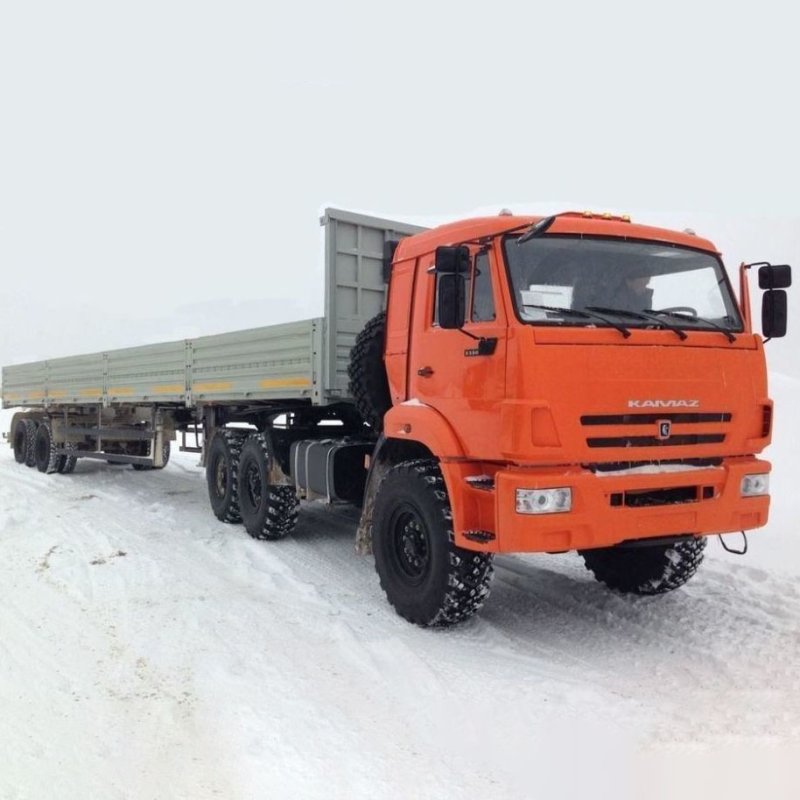 Седельный тягач трал КАМАЗ 44108