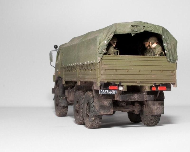 КАМАЗ 5350 военный 1:43