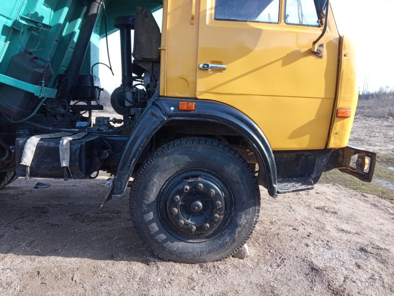 КАМАЗ 55111 кабина внутри