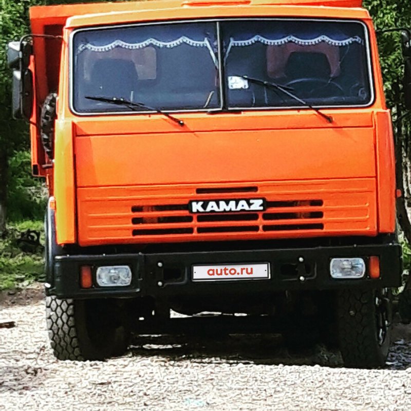 КАМАЗ 65115 кабина внутри