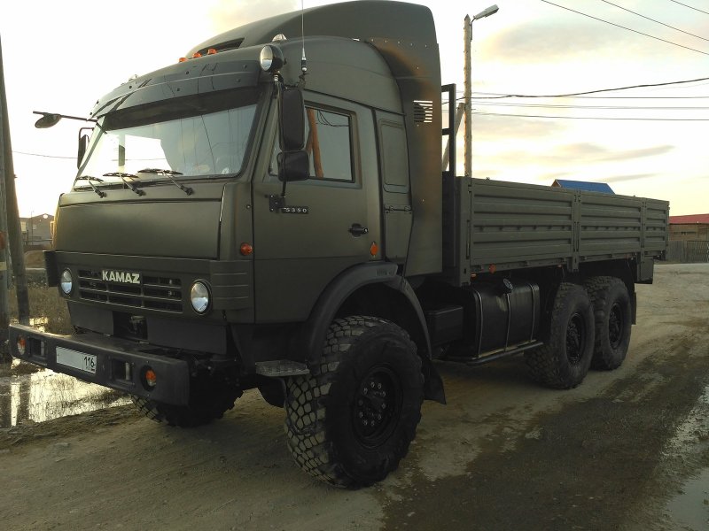 КАМАЗ 43118 бортовой с КМУ