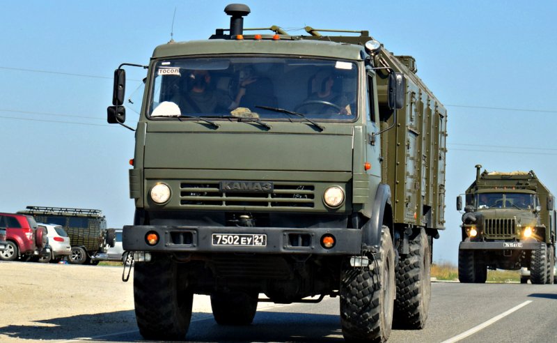 КАМАЗ 4350 военный