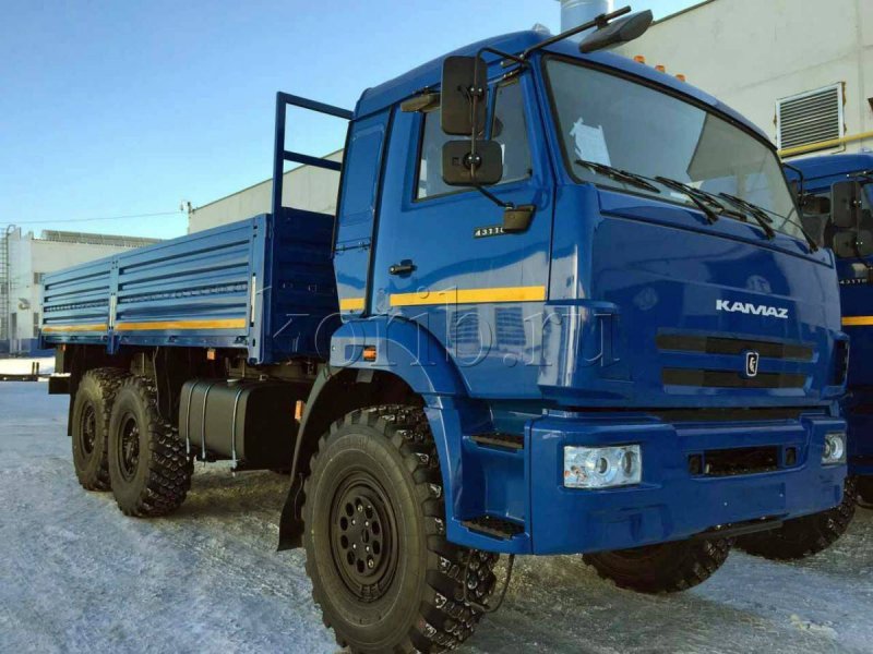 КАМАЗ 6х6 бортовой 43 118