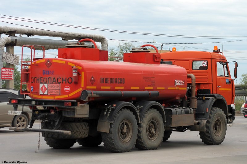 КАМАЗ 43118 топливозаправщик новый