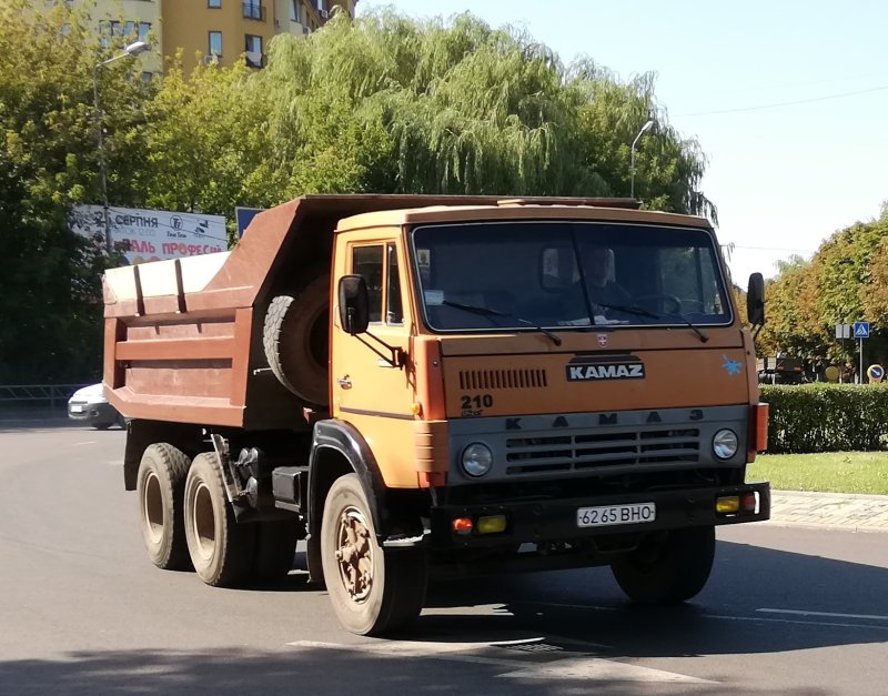 КАМАЗ 55111 Ржавый