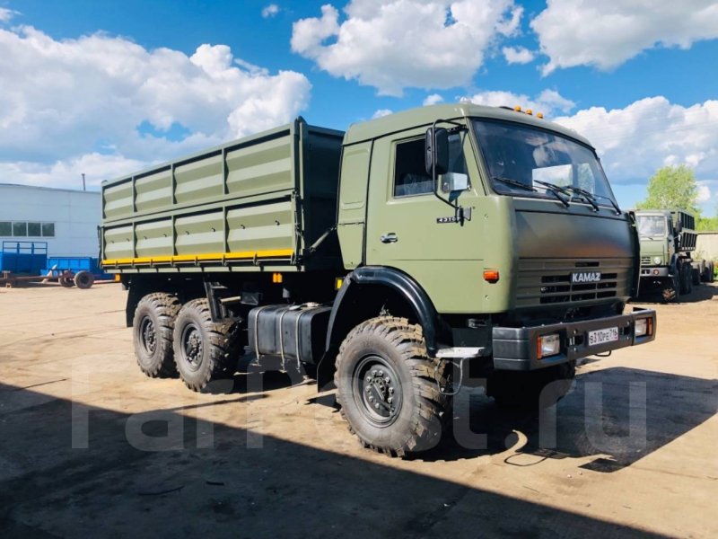 КАМАЗ 43118 зеленый