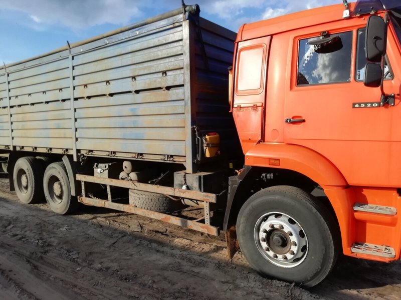 КАМАЗ 6520 новый белый