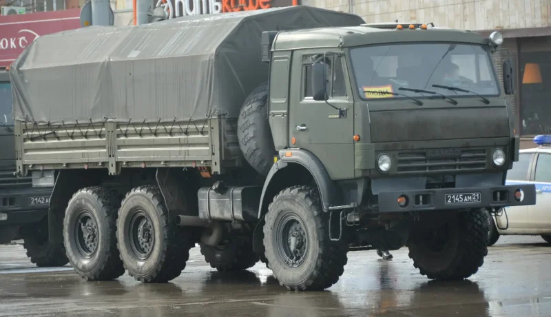 КАМАЗ армейский 5350
