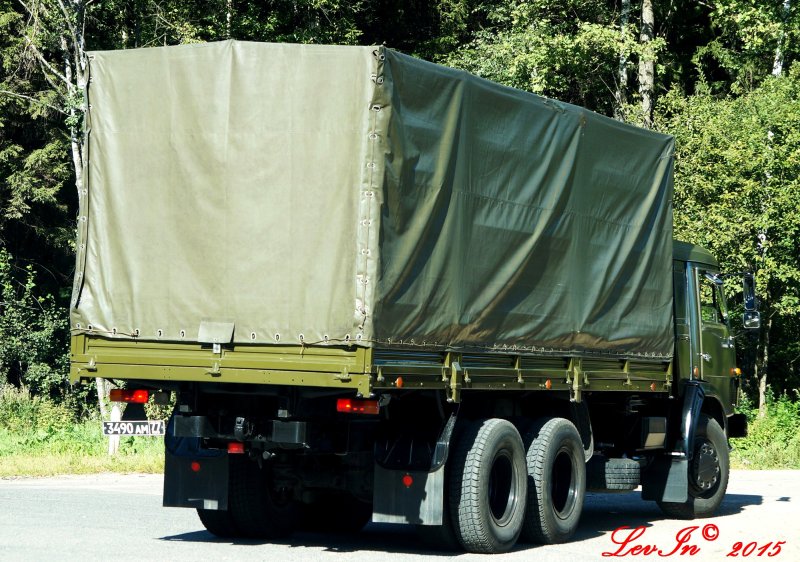 КАМАЗ 53212 бортовой военный