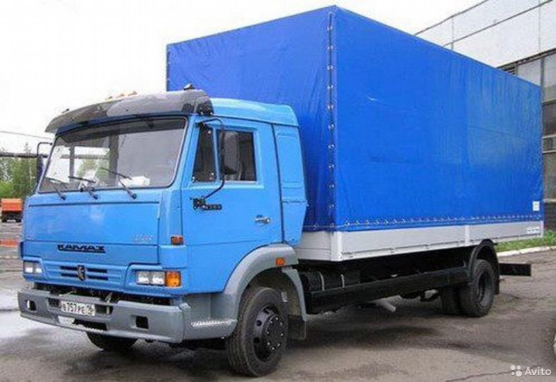 КАМАЗ 4308 тентованный