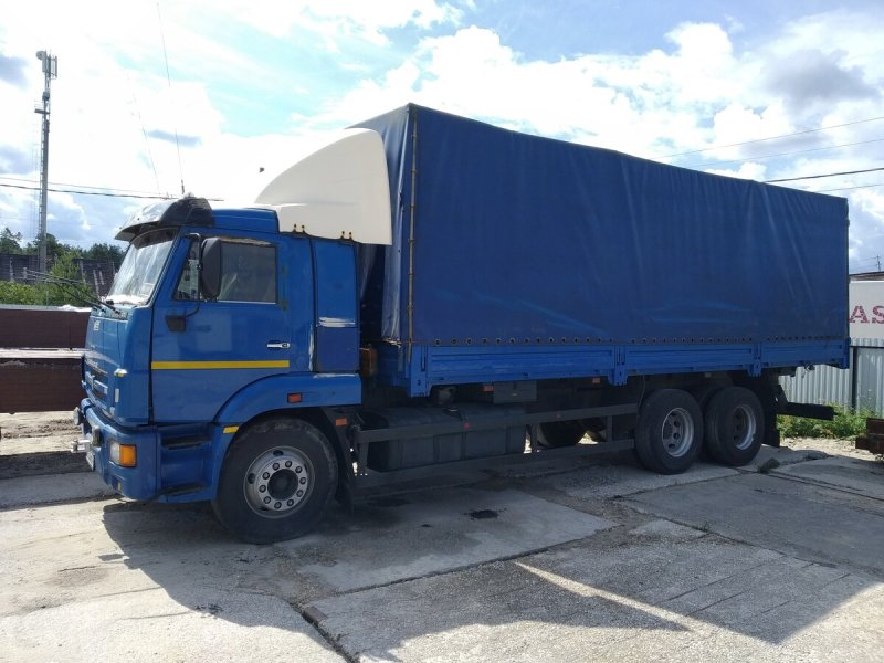КАМАЗ 65117 тентованный