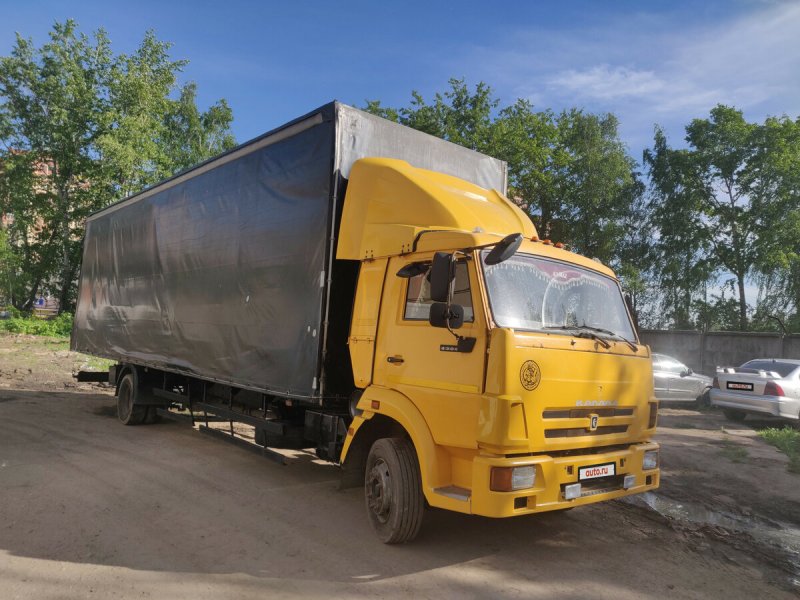 КАМАЗ 4308 тентованный