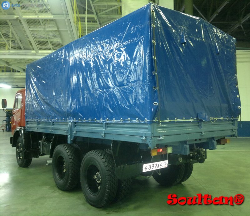 КАМАЗ 5320 бортовой тентованный