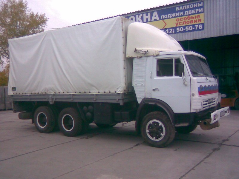 КАМАЗ 5320 бортовой тентованный