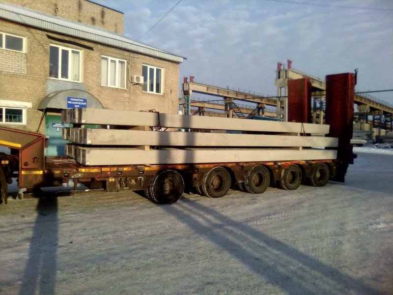 Трал КАМАЗ 1989